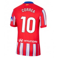 Koszulka piłkarska Atletico Madrid Angel Correa #10 Strój Domowy 2024-25 tanio Krótki Rękaw